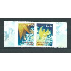 Groenlandia - Correo 2007 Yvert 479/80 ** Mnh Navidad