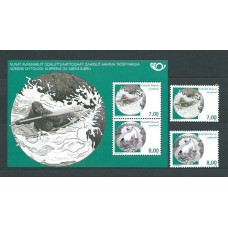 Groenlandia - Correo 2008 Yvert 488/9+H.39 ** Mnh Mitologia Nordica