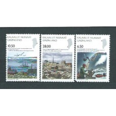 Groenlandia - Correo 2008 Yvert 495/7 ** Mnh