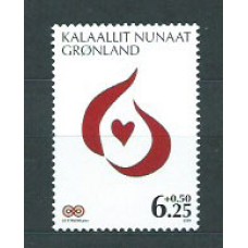 Groenlandia - Correo 2009 Yvert 509 ** Mnh Medicina