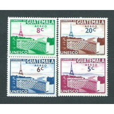 Guatemala - Aereo Yvert 262/5 ** Mnh UNESCO