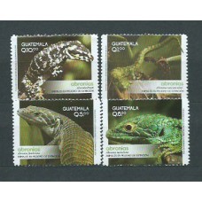 Guatemala - Correo Yvert 696/99 ** Mnh Fauna