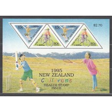 Nueva Zelanda - Hojas Yvert 100 ** Mnh Deportes