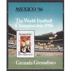 Grenada-Grenadines - Hojas Yvert 106 ** Mnh Deportes fútbol