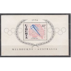 Liberia - Hojas Yvert 10 ** Mnh  Olimpiadas de Melbourne