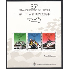 Macao - Hojas Yvert 10 ** Mnh  Deportes automóviles