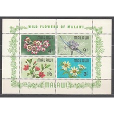 Malawi - Hojas Yvert 10 ** Mnh  Flores