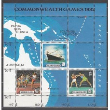 Salomon - Hojas Yvert 10 ** Mnh Barcos