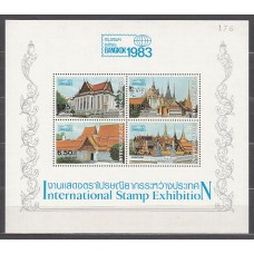 Tailandia - Hojas Yvert 10 ** Mnh Templos