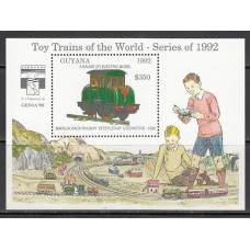 Guayana Britanica - Hojas Yvert 115 ** Mnh Trenes