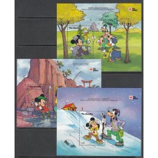 Gambia - Hojas Yvert 116/8 ** Mnh  Walt Disney