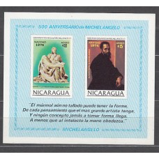 Nicaragua - Hojas Yvert 119 ** Mnh Navidad