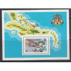 Turk y Caicos - Hojas Yvert 11 ** Mnh Aviación