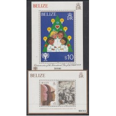 Belize - Hojas Yvert 12/3 ** Mnh