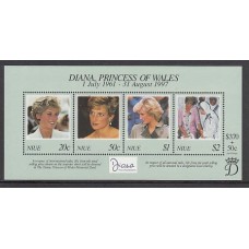Niue - Hojas Yvert 126 ** Mnh Personaje Lady Diana