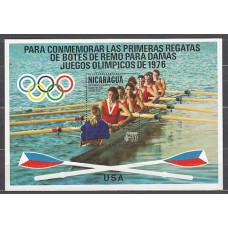 Nicaragua - Hojas Yvert 128 ** Mnh Deportes