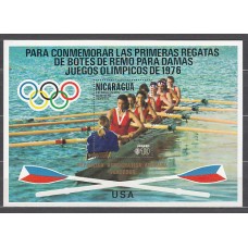 Nicaragua - Hojas Yvert 129 ** Mnh Deportes