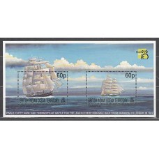 Oceano Indico - Hojas Yvert 12 ** Mnh   Barcos