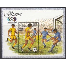 Ghana - Hojas Yvert 133 ** Mnh  Fauna fútbol