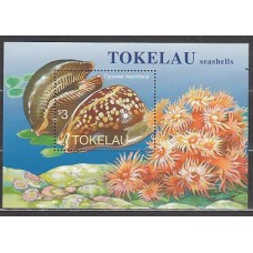 Tokelau - Hojas Yvert 13 ** Mnh Fauna Marina. Conchas