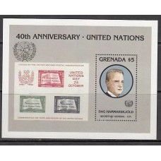 Grenada - Hojas Yvert 142 ** Mnh ONU