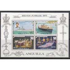 Anguilla - Hojas Yvert 15 ** Mnh Barcos