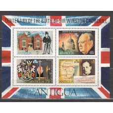 Antigua Hojas Yvert 15 ** Mnh Winston Churchill