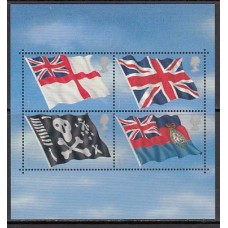 Gran Bretaña - Hojas Yvert 15 ** Mnh Banderas