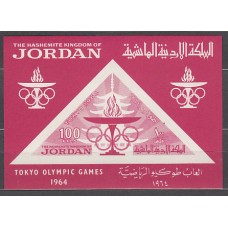 Jordania - Hojas Yvert 15 ** Mnh  Olimpiadas de Toquio