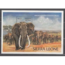 Sierra Leona - Hojas Yvert 15 ** Mnh  Fauna