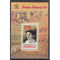 Indonesia - Hojas Yvert 161 ** Mnh  Música