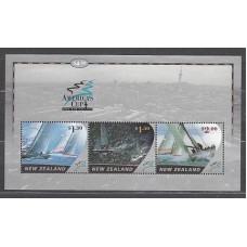 Nueva Zelanda - Hojas Yvert 162 ** Mnh Deportes. Vela