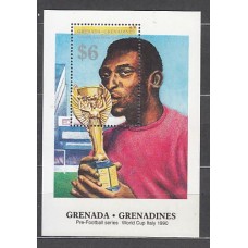 Grenada-Grenadines - Hojas Yvert 168 ** Mnh Deportes fútbol