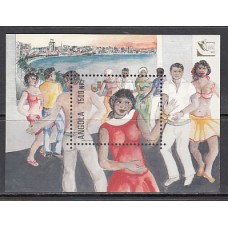 Angola Hojas Yvert 16 ** Mnh  Bailes