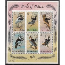 Belize - Hojas Yvert 16 ** Mnh Fauna aves