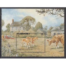 Guernsey - Hojas Yvert 16 ** Mnh Fauna