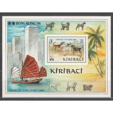 Kiribati - Hojas Yvert 16 ** Mnh Fauna. Perro