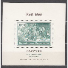 Ruanda - Hojas Yvert 16 ** Mnh  Navidad