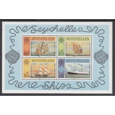 Seychelles - Hojas Yvert 16 ** Mnh  Barcos