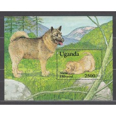 Uganda - Hojas Yvert 177 ** Mnh  Fauna perros