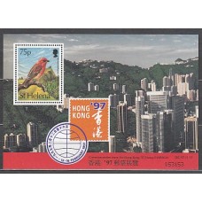 Santa Helena - Hojas Yvert 17 ** Mnh  Fauna aves