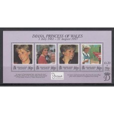 Falkland - Hojas Yvert 18 ** Mnh Personaje. Diana de Gales