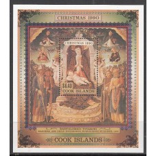 Cook - Hojas Yvert 197 ** Mnh Navidad