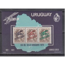 Uruguay - Hojas Yvert 19 ** Mnh Dia del Sello