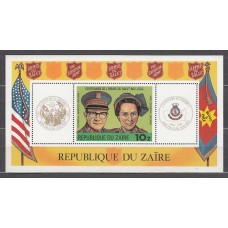 Zaire - Hojas Yvert 19 ** Mnh  Personajes