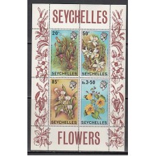 Seychelles - Hojas Yvert 1 ** Mnh  Flores