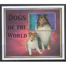 Turk y Caicos - Hojas Yvert 200 ** Mnh  Fauna perros