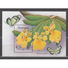 Nicaragua - Hojas Yvert 204 ** Mnh Flores