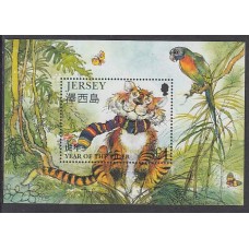Jersey - Hojas Yvert 20 ** Mnh Año chino del tigre