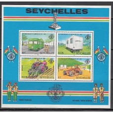 Seychelles - Hojas Yvert 20 ** Mnh  Transportes